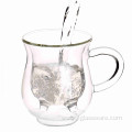 Double Wall Glass Coffee Mug Sets